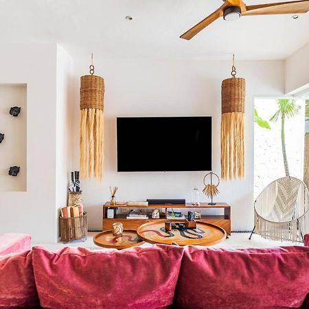 טולום Villa Ek'Balam & Villa Flamingo, Luxury Villas, Private Pool, Private Garden, Jacuzzi, 24H Security מראה חיצוני תמונה