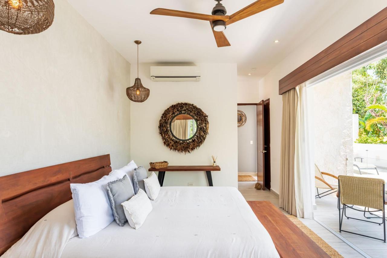 טולום Villa Ek'Balam & Villa Flamingo, Luxury Villas, Private Pool, Private Garden, Jacuzzi, 24H Security מראה חיצוני תמונה