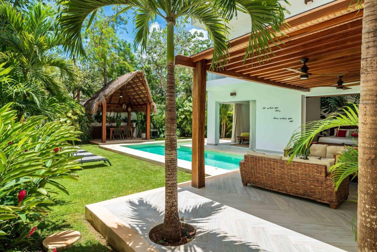 טולום Villa Ek'Balam & Villa Flamingo, Luxury Villas, Private Pool, Private Garden, Jacuzzi, 24H Security מראה חיצוני תמונה