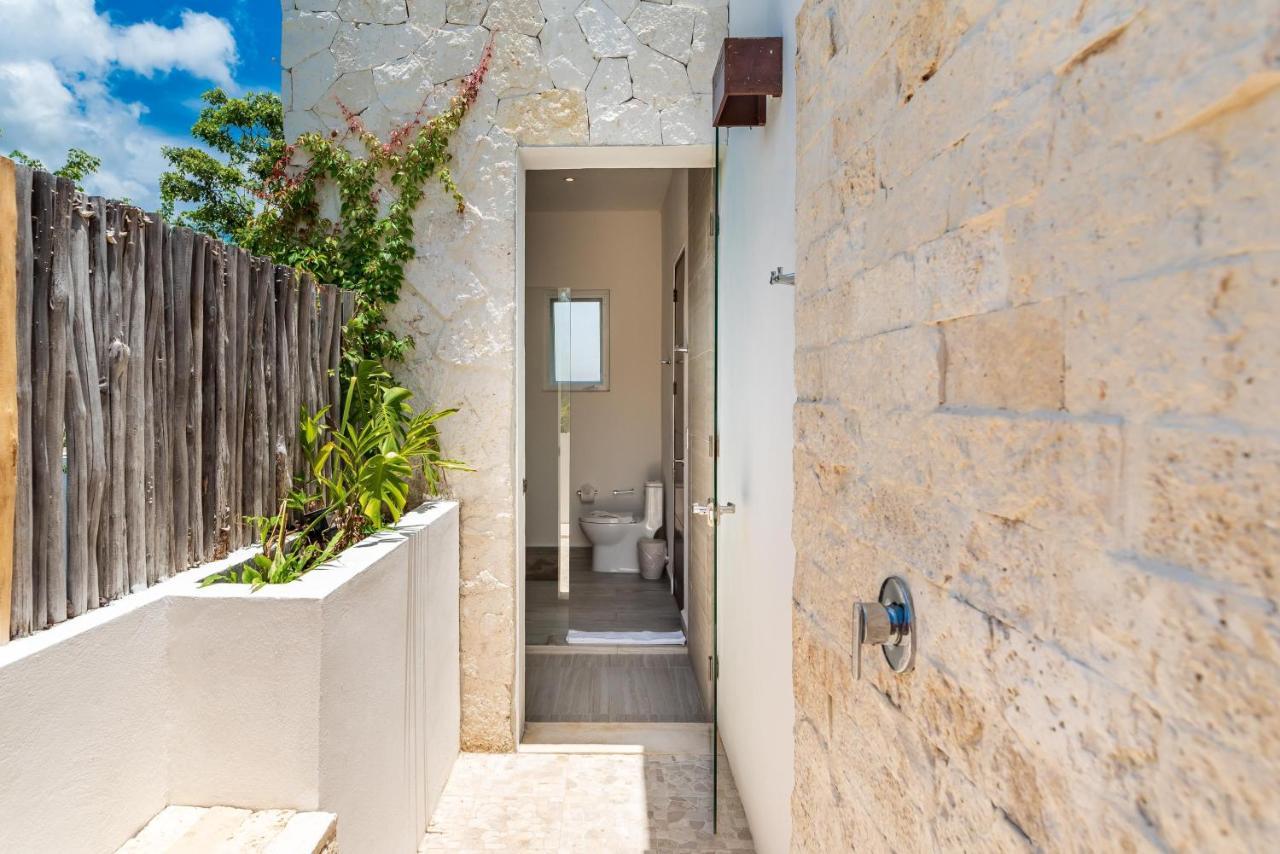 טולום Villa Ek'Balam & Villa Flamingo, Luxury Villas, Private Pool, Private Garden, Jacuzzi, 24H Security מראה חיצוני תמונה