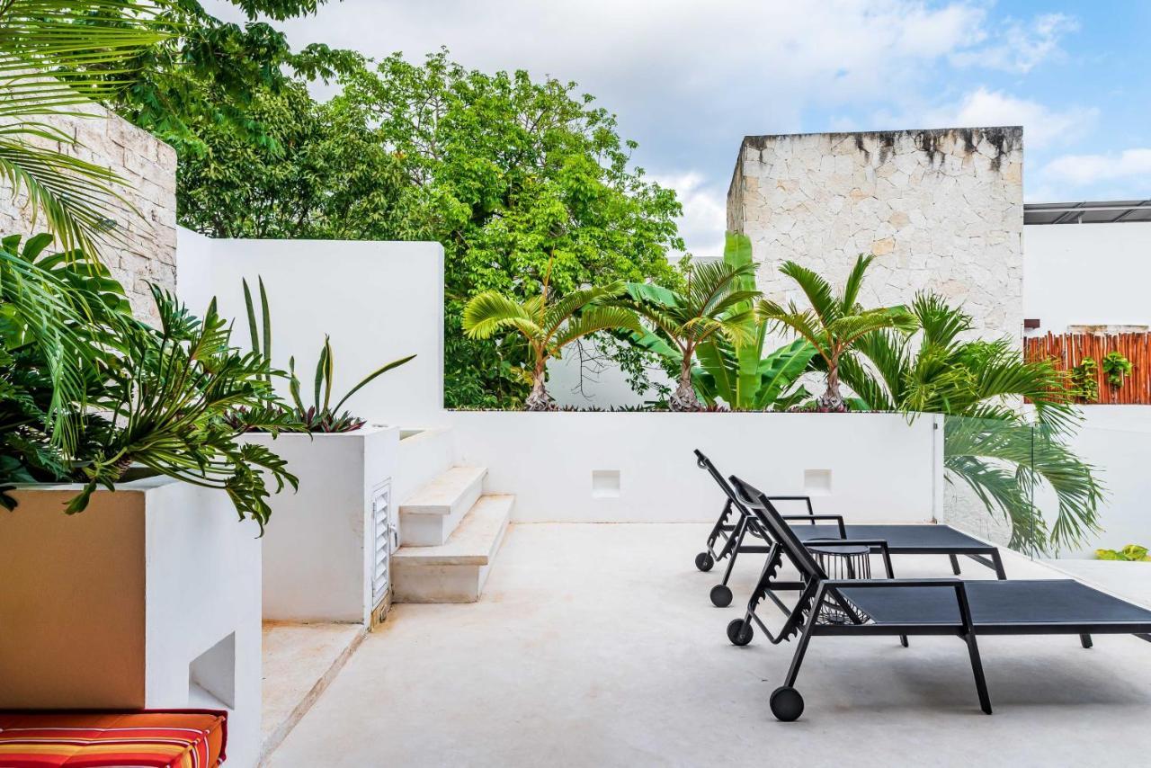 טולום Villa Ek'Balam & Villa Flamingo, Luxury Villas, Private Pool, Private Garden, Jacuzzi, 24H Security מראה חיצוני תמונה
