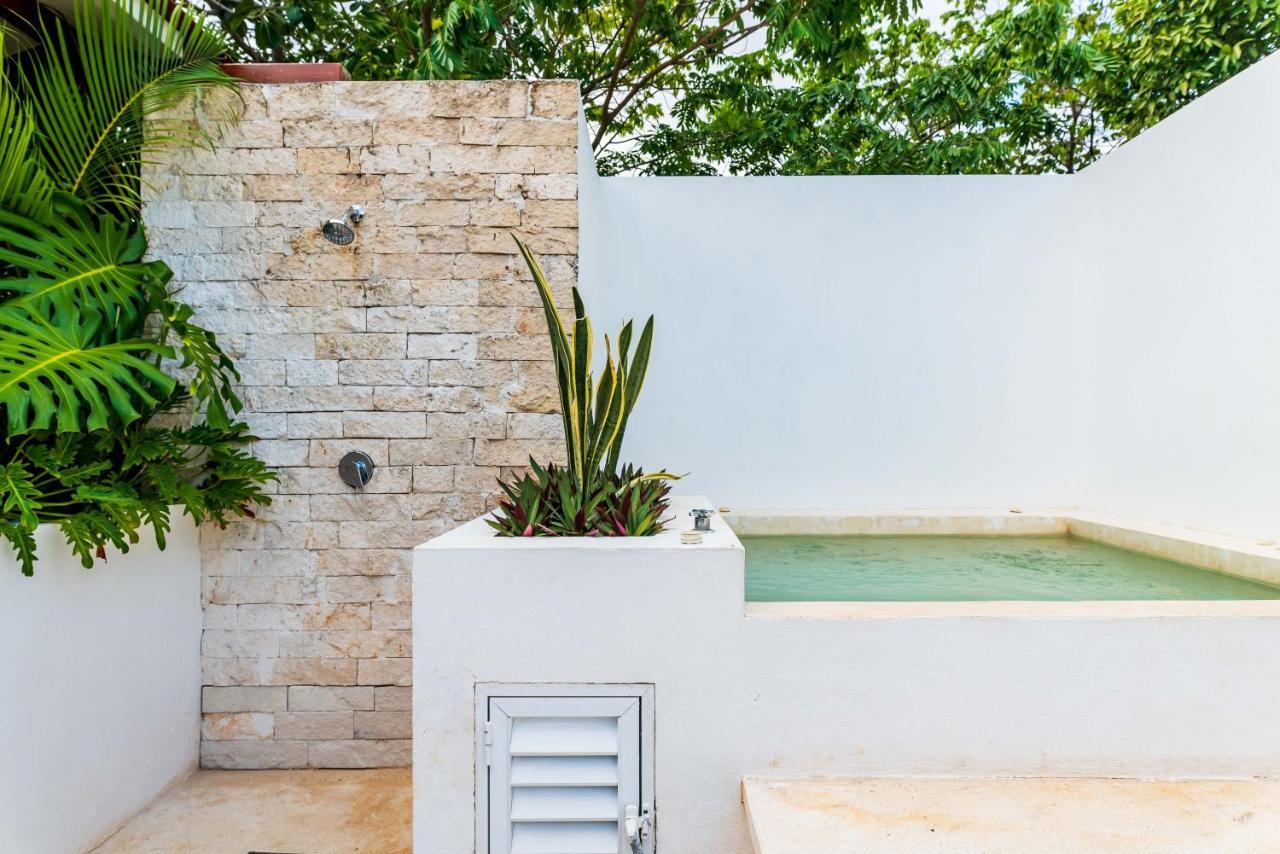 טולום Villa Ek'Balam & Villa Flamingo, Luxury Villas, Private Pool, Private Garden, Jacuzzi, 24H Security מראה חיצוני תמונה