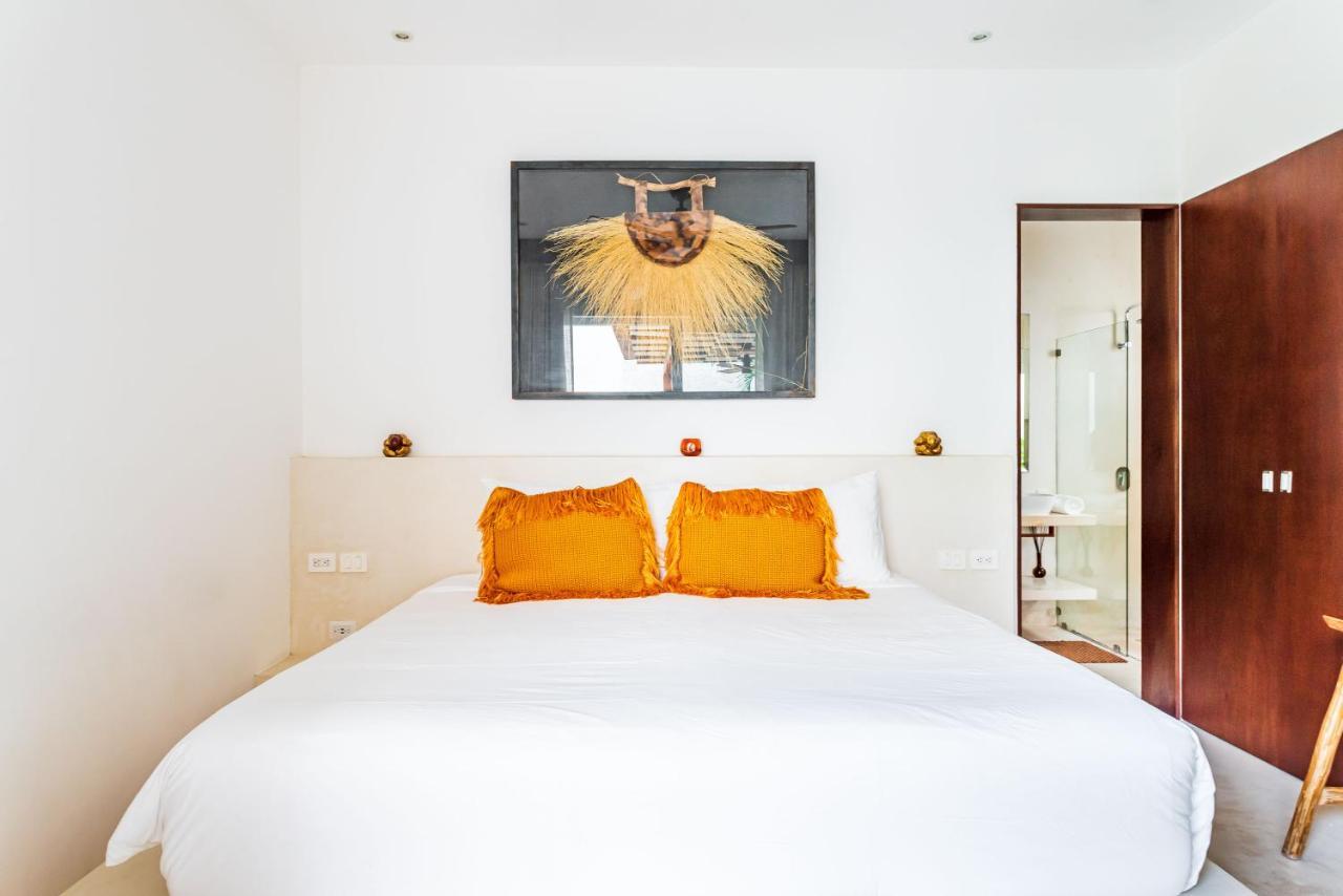 טולום Villa Ek'Balam & Villa Flamingo, Luxury Villas, Private Pool, Private Garden, Jacuzzi, 24H Security מראה חיצוני תמונה